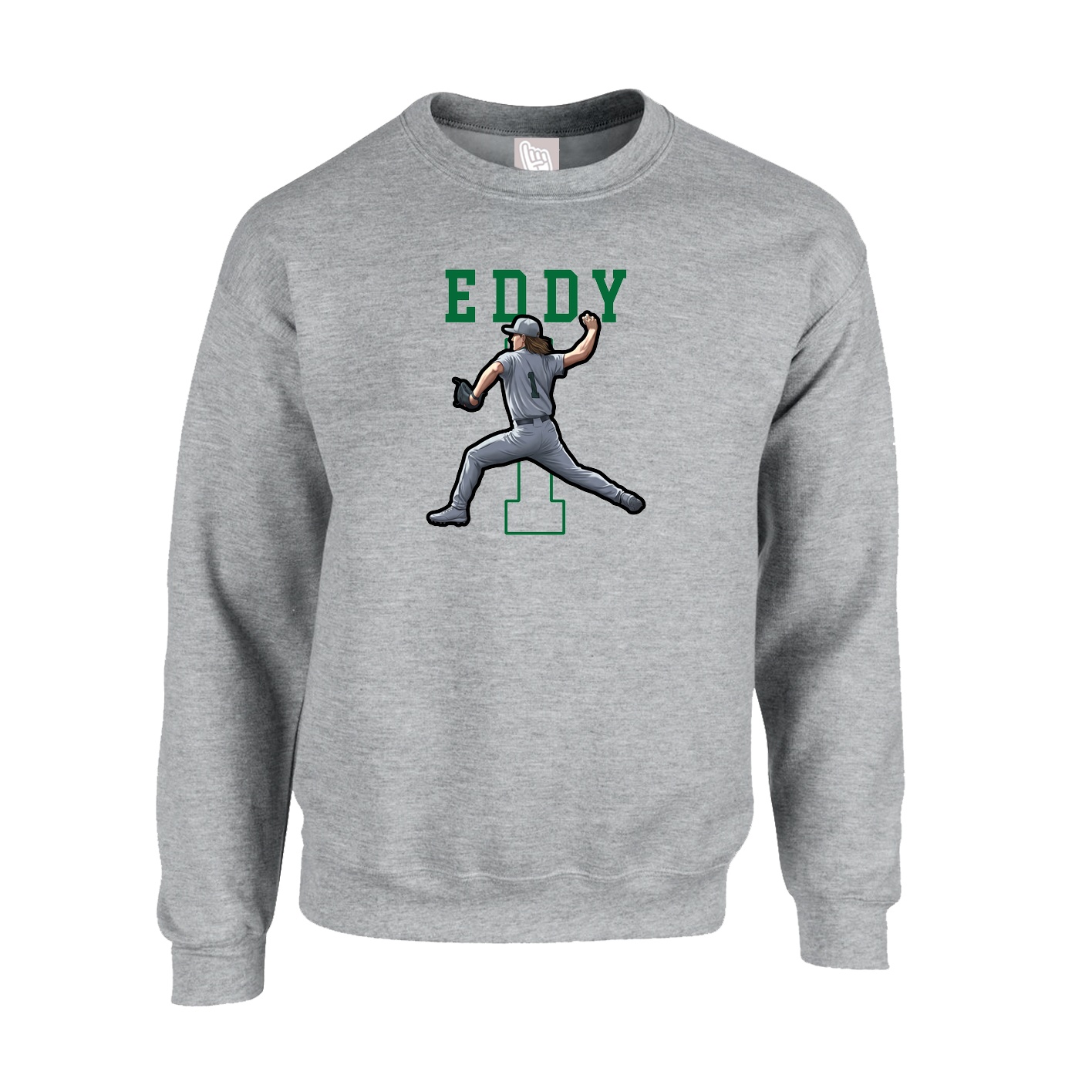 Fleece Crew — Shirsey in Grey