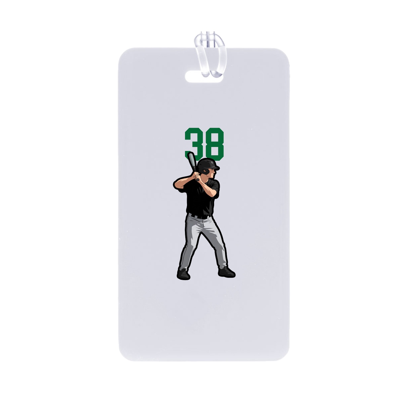 Bag Tag — Number Top in Classic
