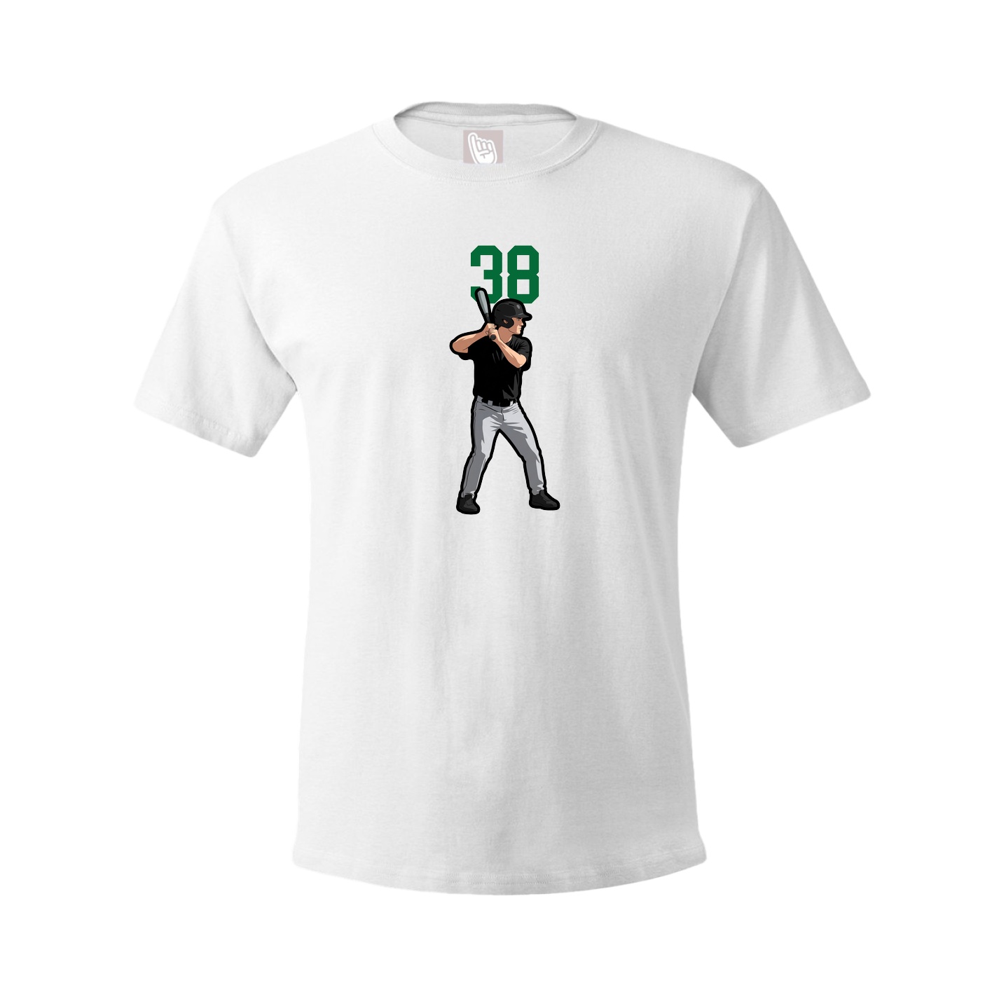 Tee — Number Top in White