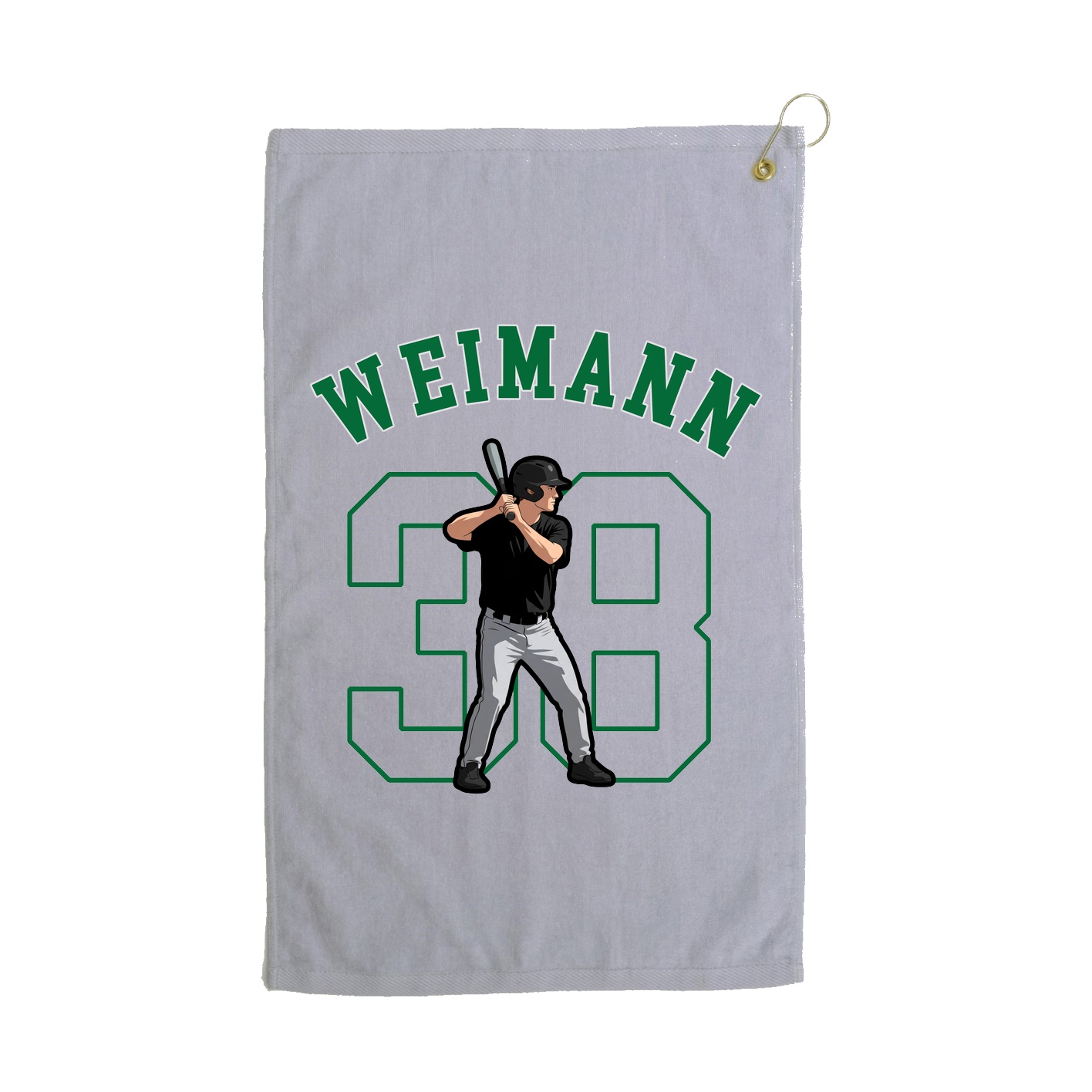 Golf Towel — Shirsey Arch in Grey