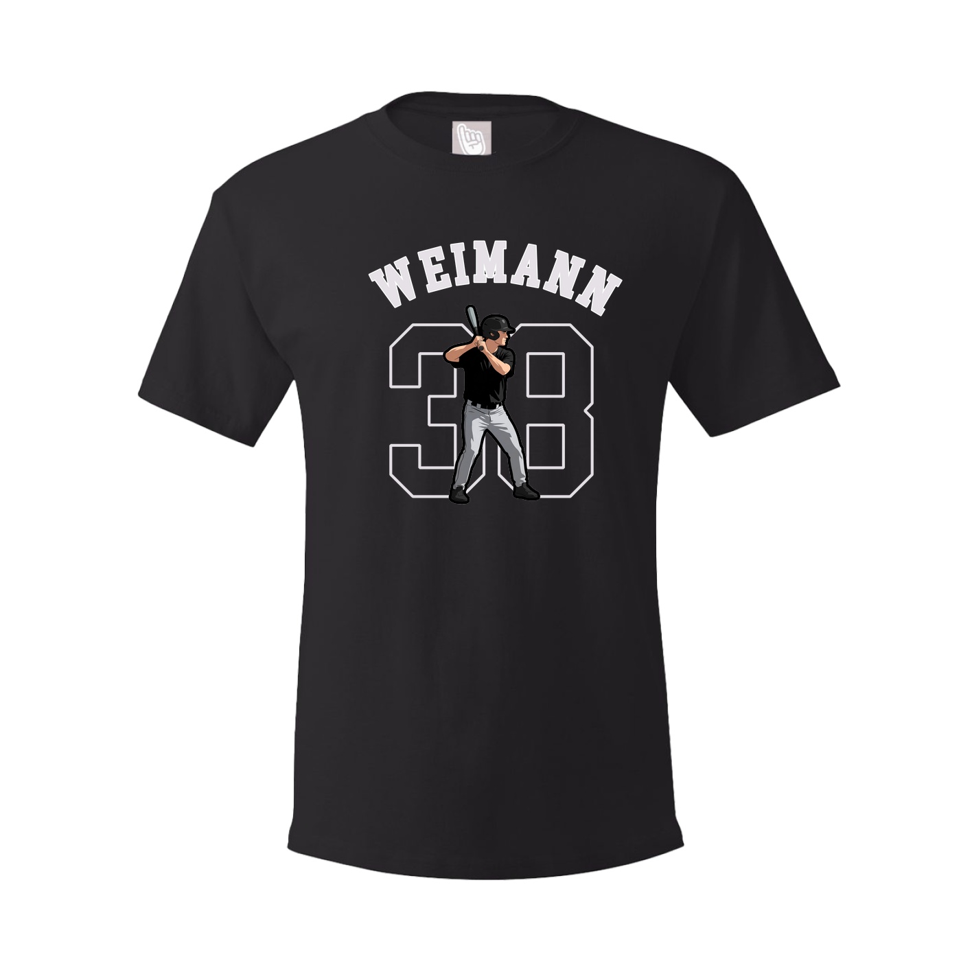 Youth Tee — Shirsey Arch in Black