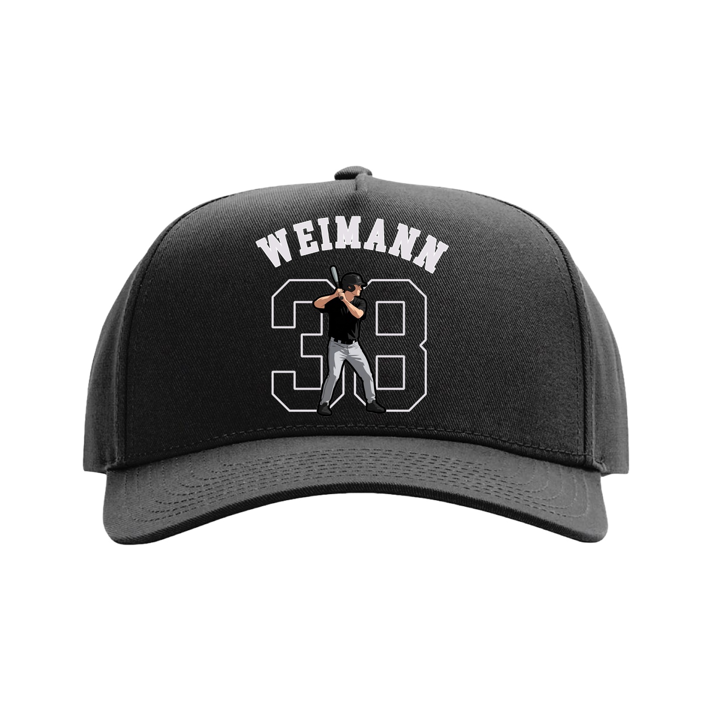 Full Fabric Five-Panel Champ Cap