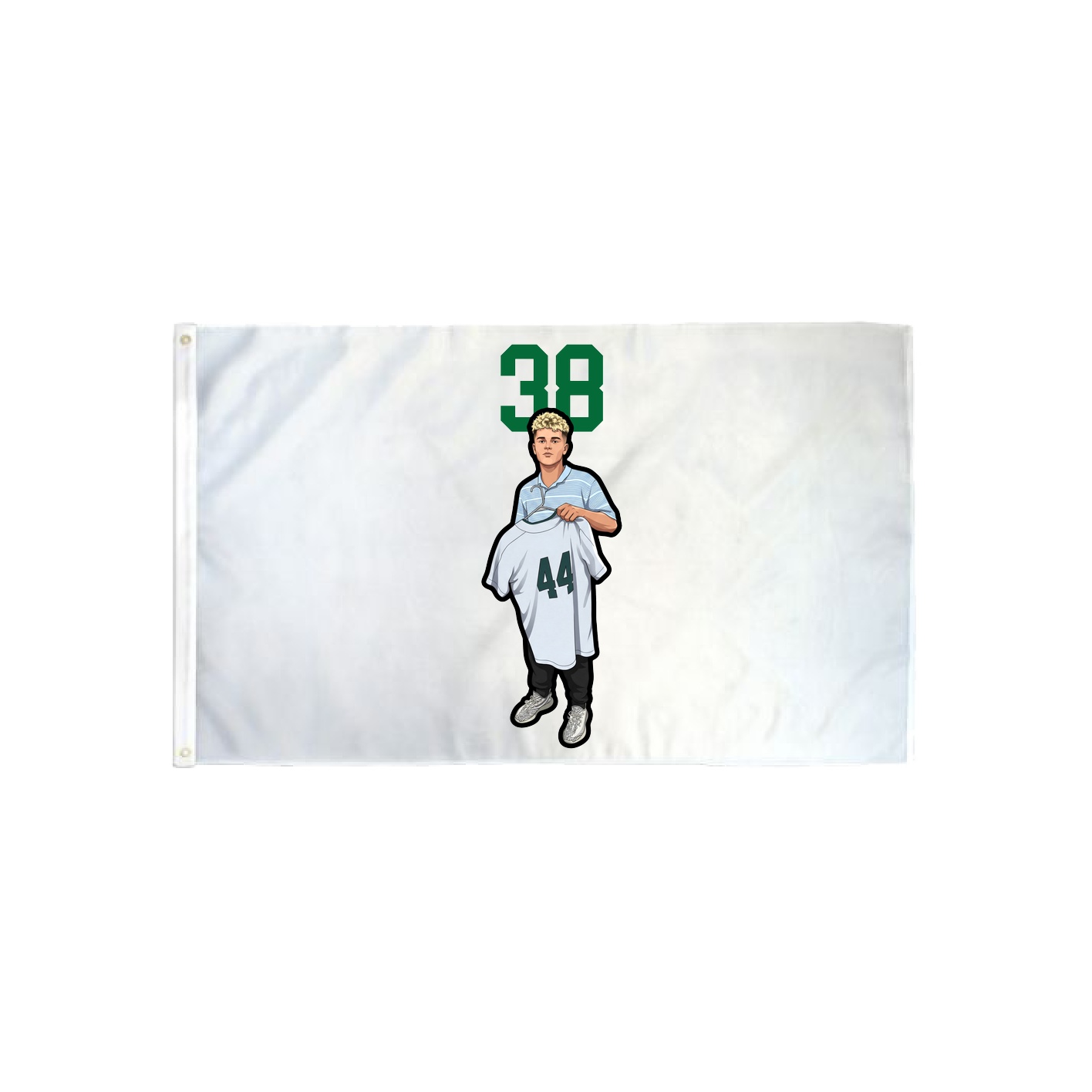 3x5 Flag — Number Top in Classic