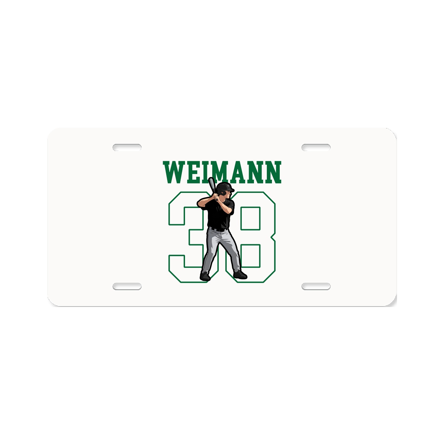 License Plate — Shirsey in Classic