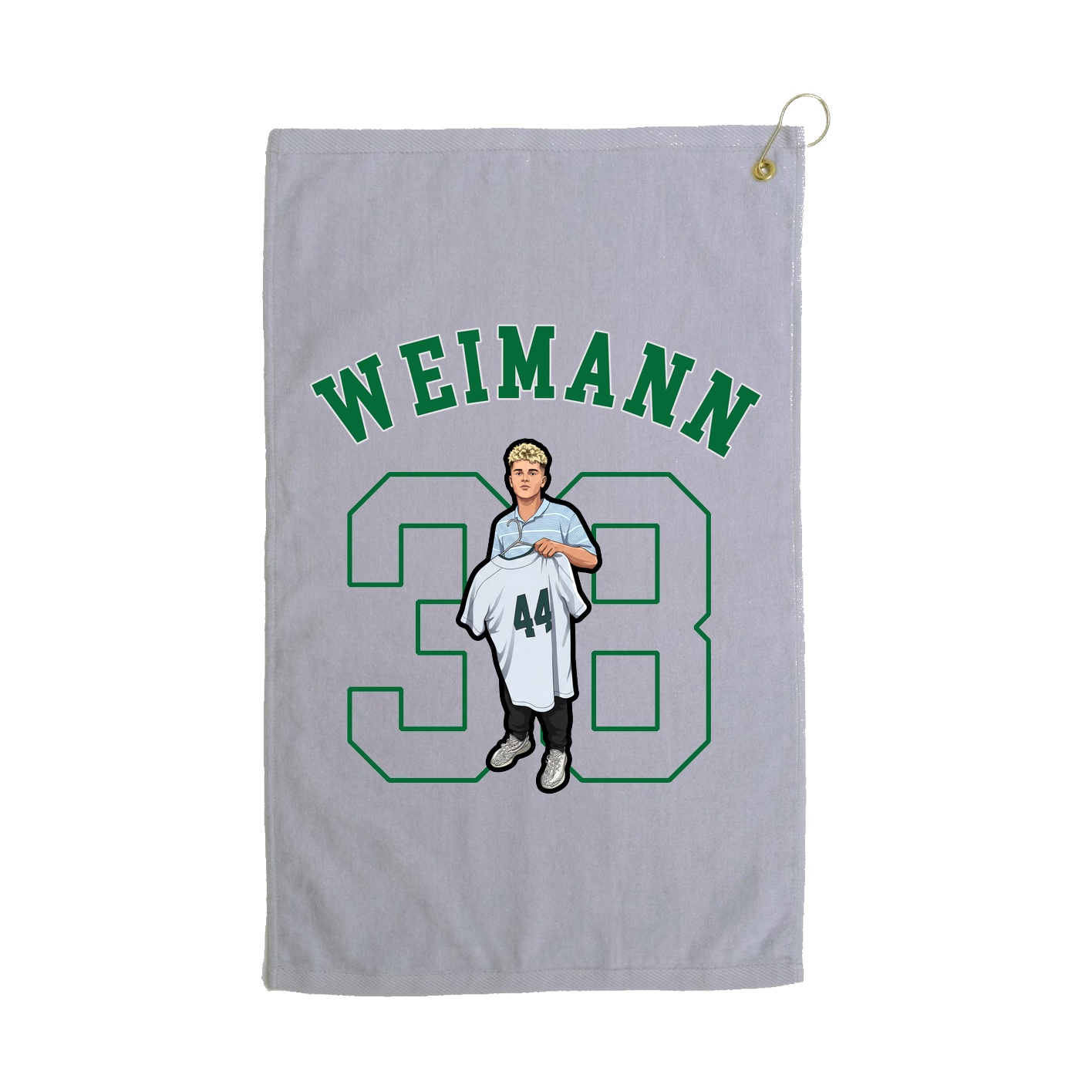 Golf Towel — Shirsey Arch in Grey