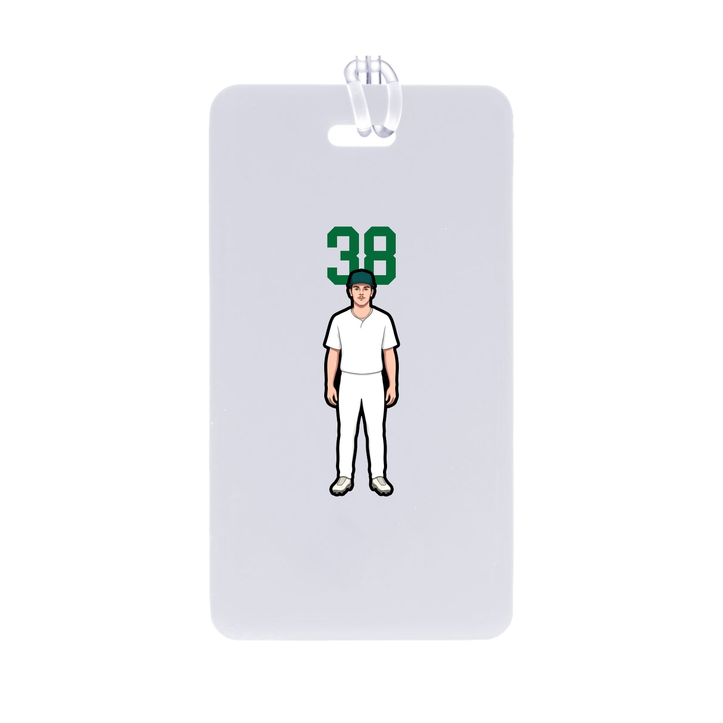 Bag Tag — Number Top in Classic