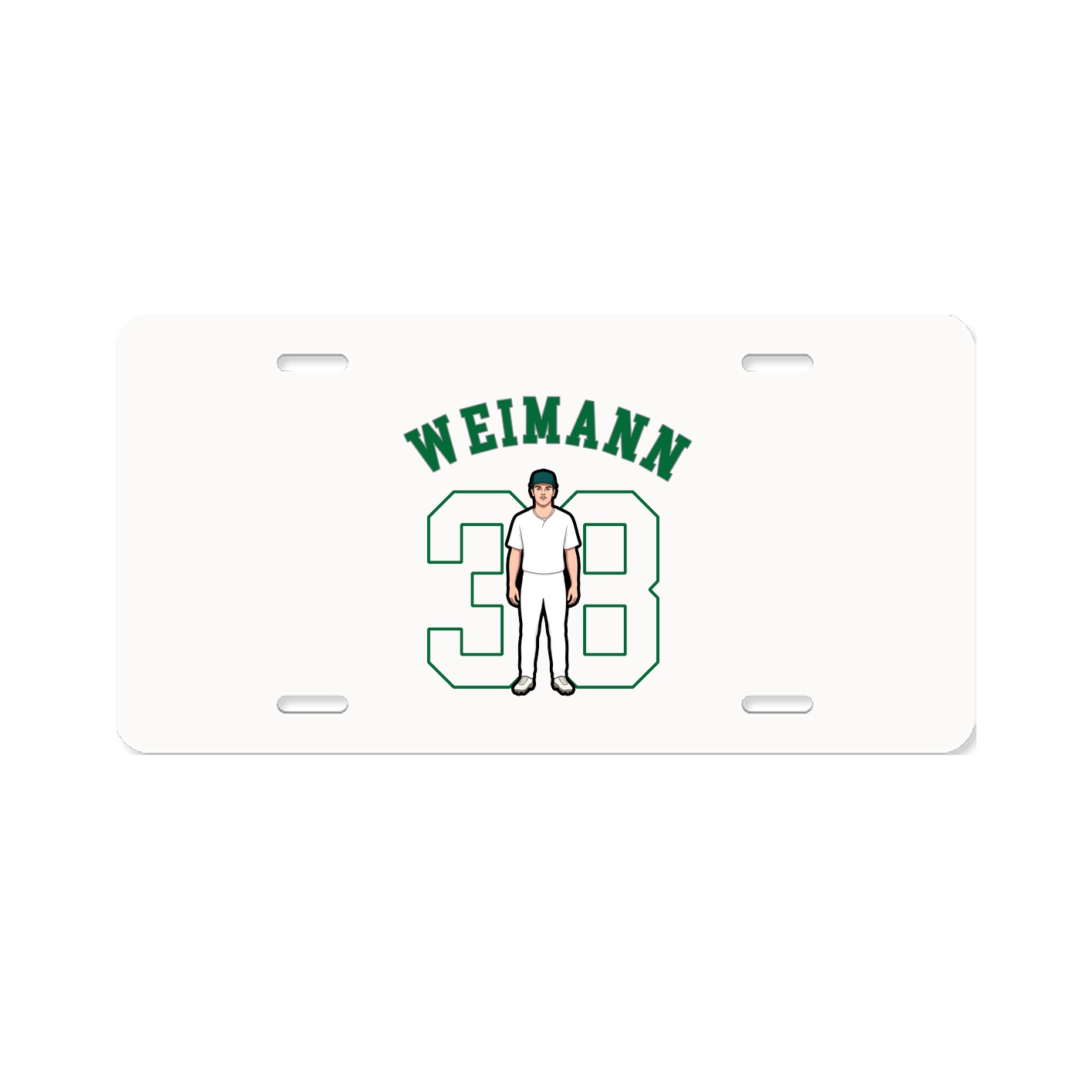License Plate — Shirsey Arch in Classic