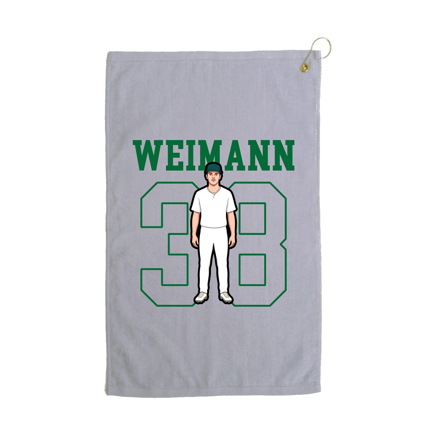 Golf Towel — Shirsey in Grey