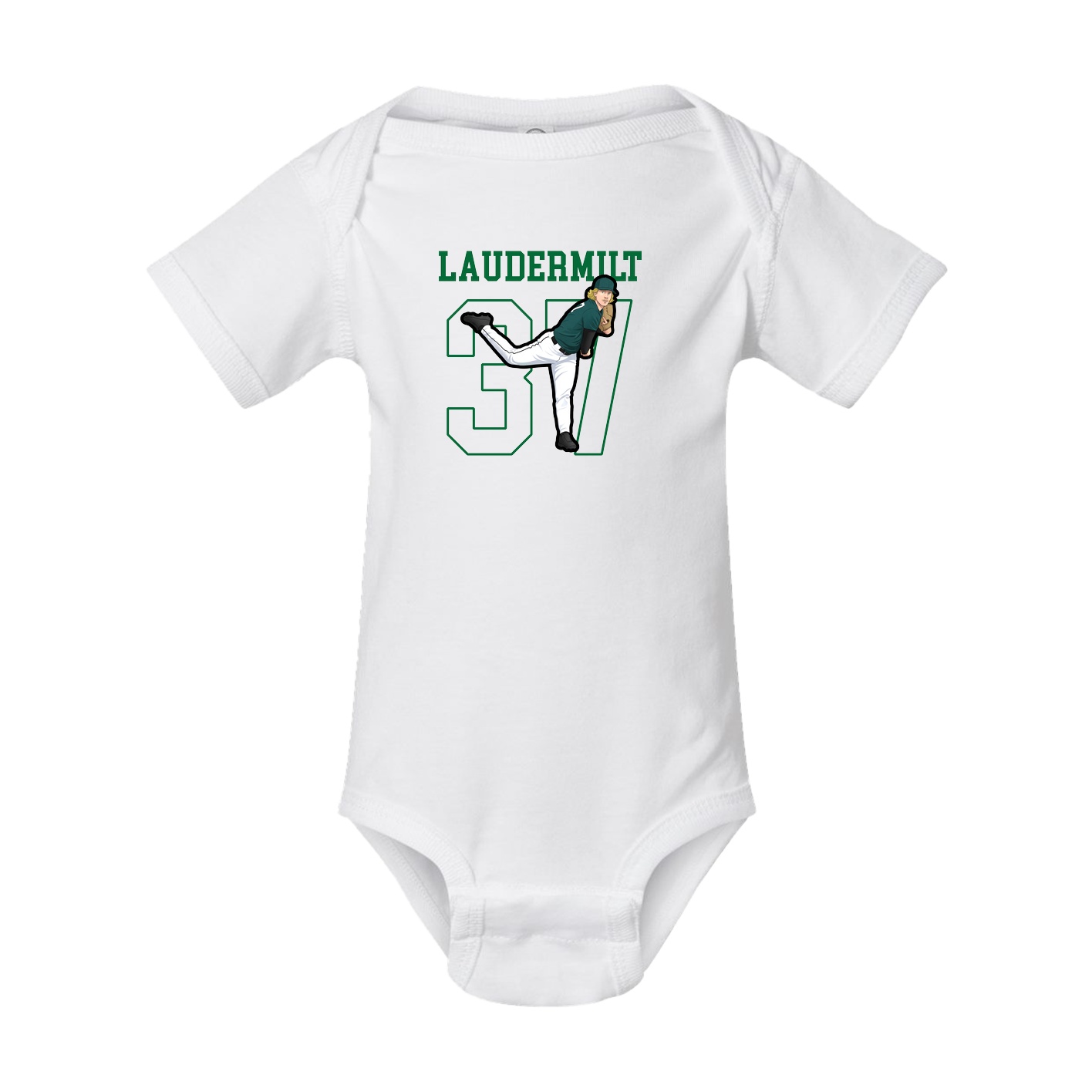 Baby Onesie — Shirsey in White
