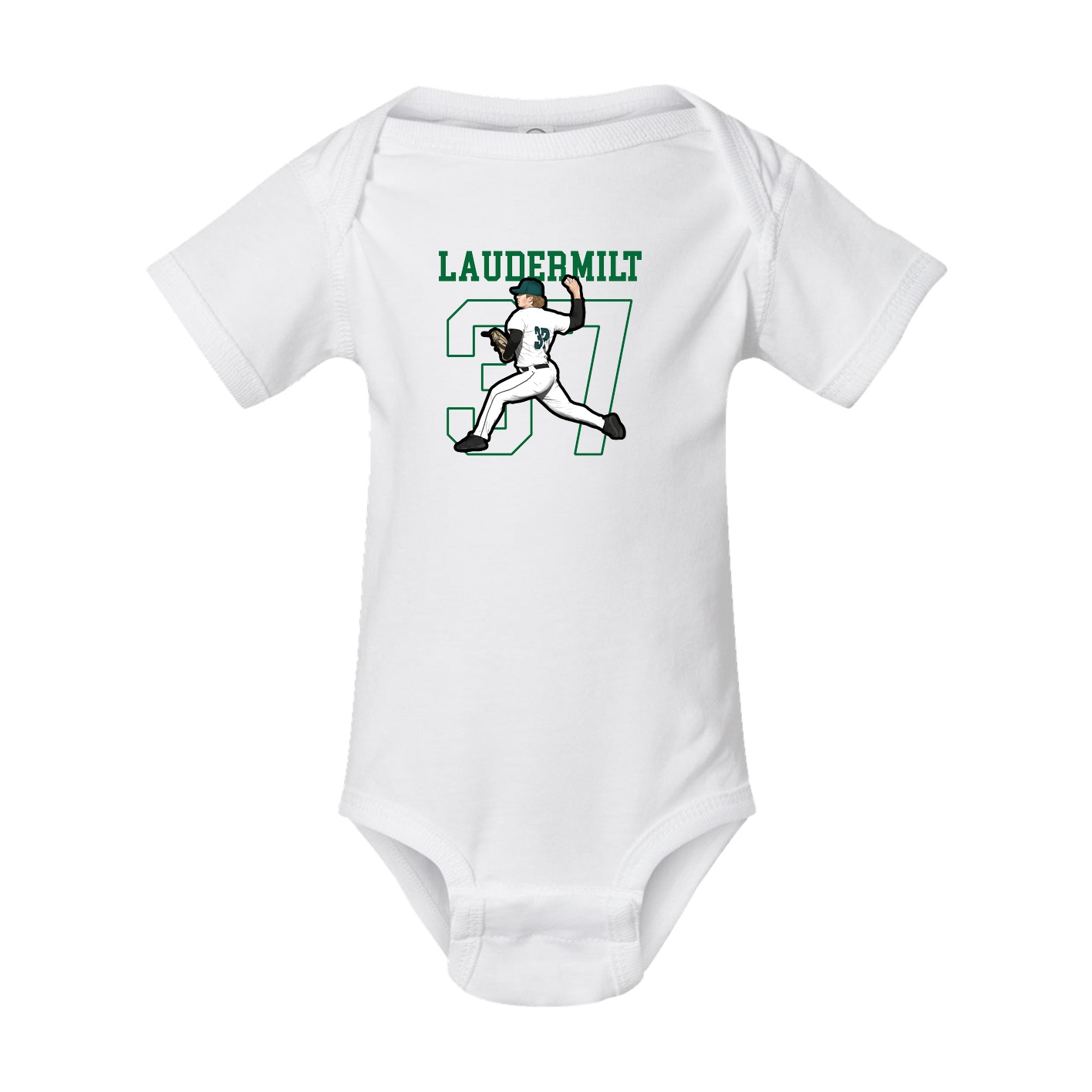 Baby Onesie — Shirsey in White