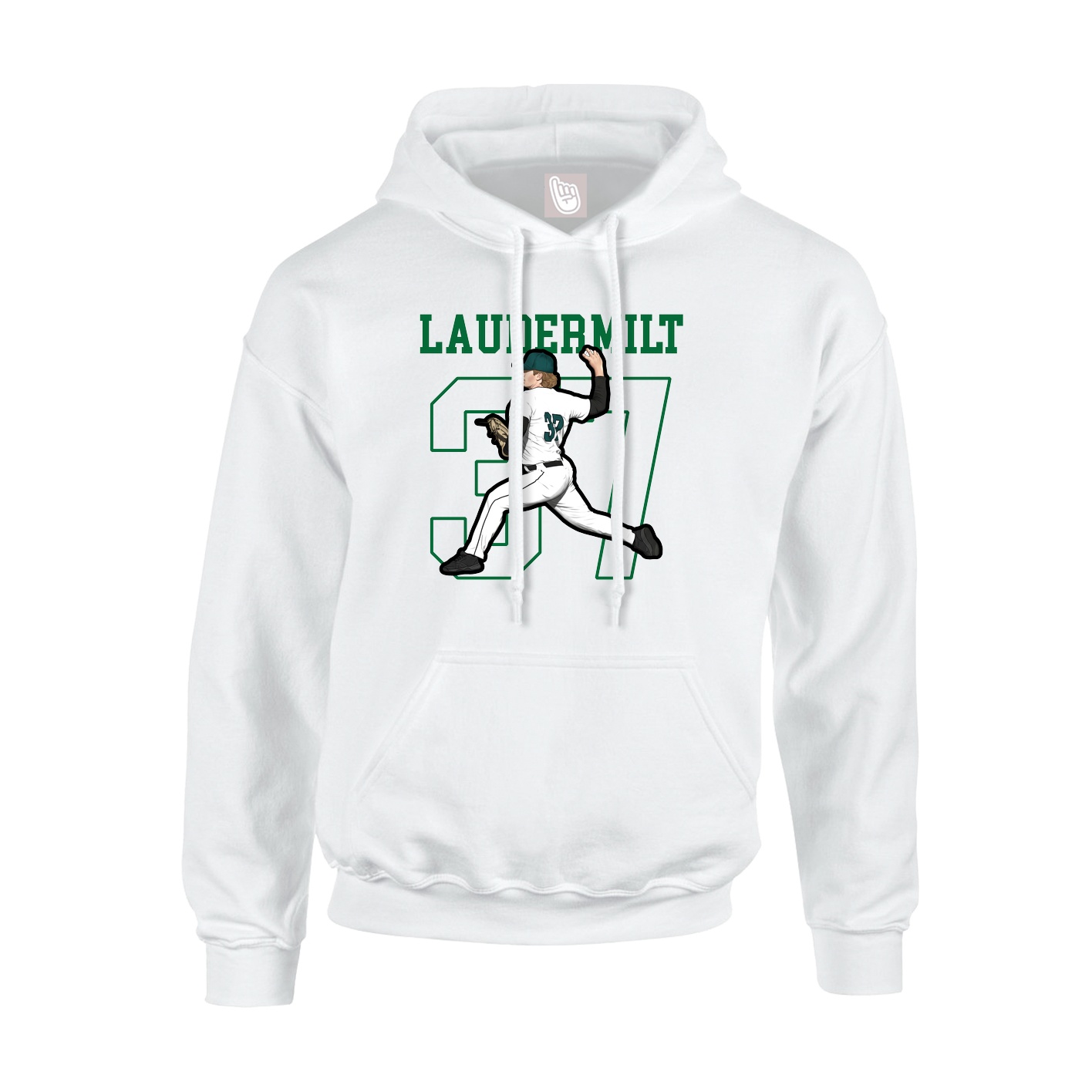 Youth Hoodie — Shirsey in White