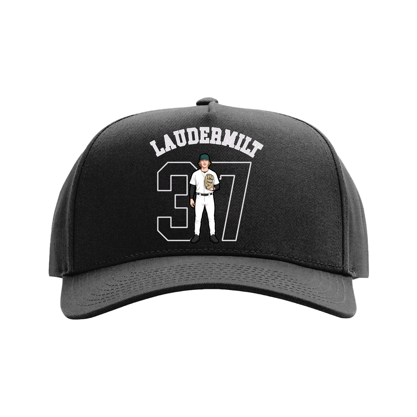 Full Fabric Five-Panel Champ Cap