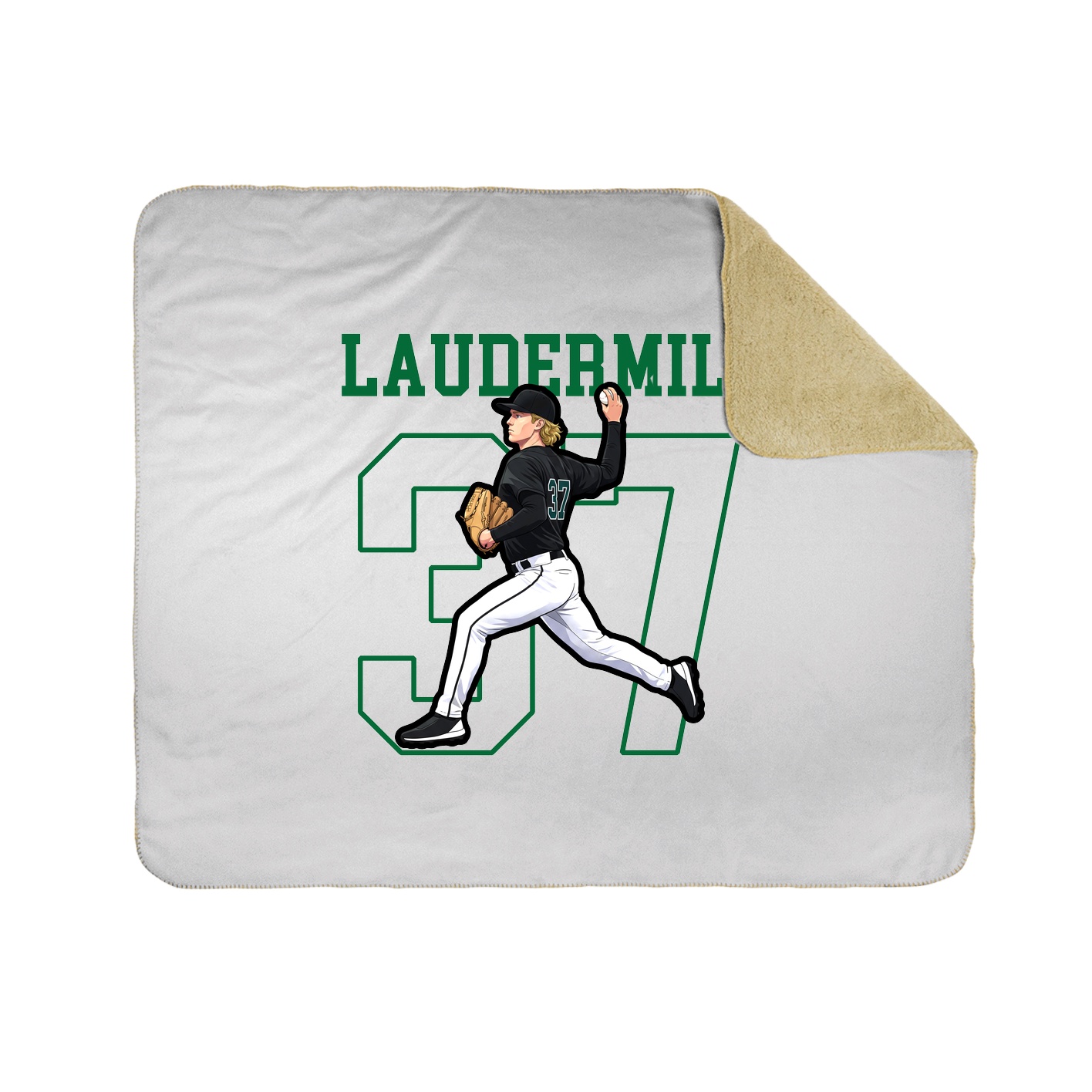 50x60 Sherpa Lined Throw Blanket