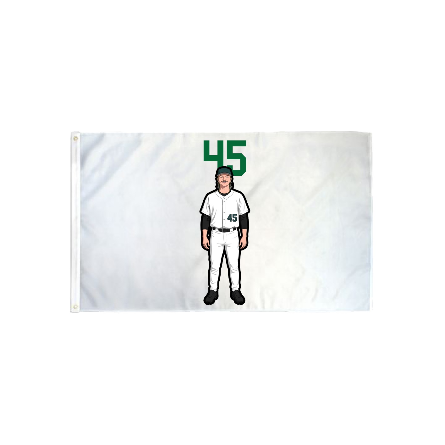 3x5 Flag — Number Top in Classic