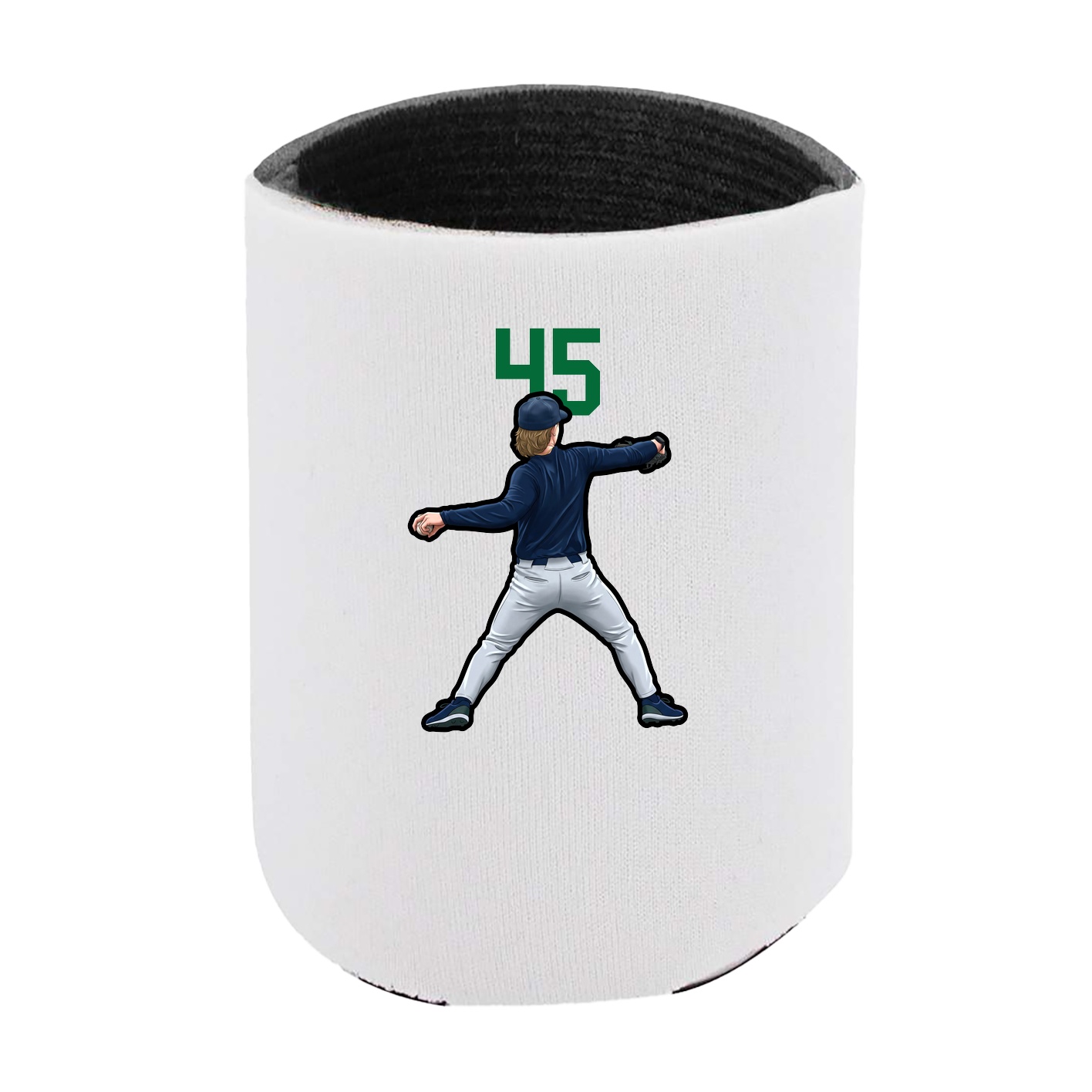 Can Holder — Number Top in White