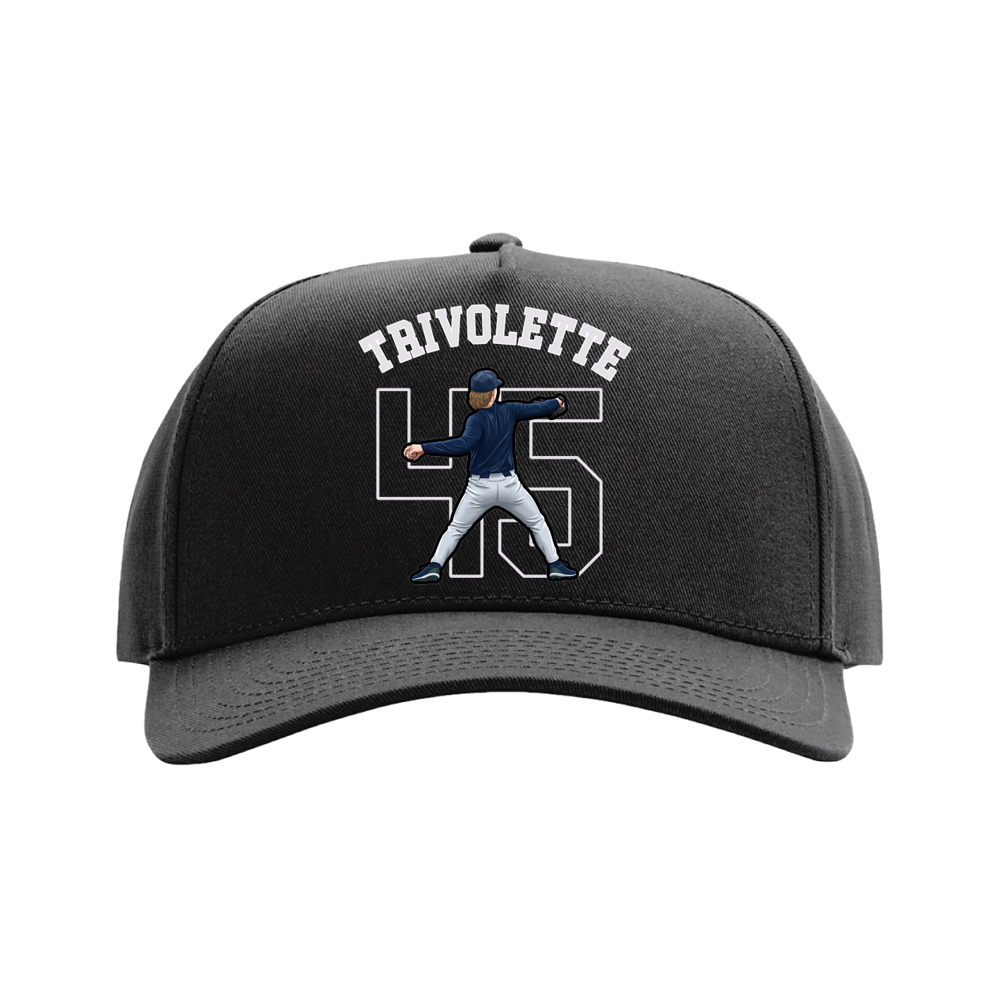 Full Fabric Five-Panel Champ Cap