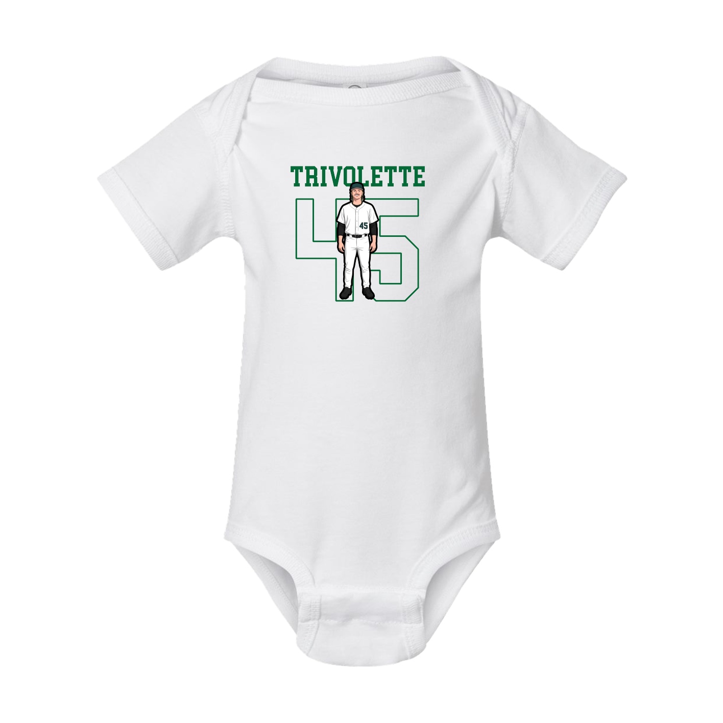 Baby Onesie — Shirsey in White