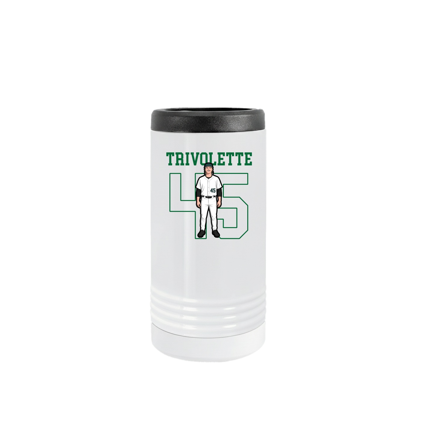 Slim Beverage Holder — Shirsey in White