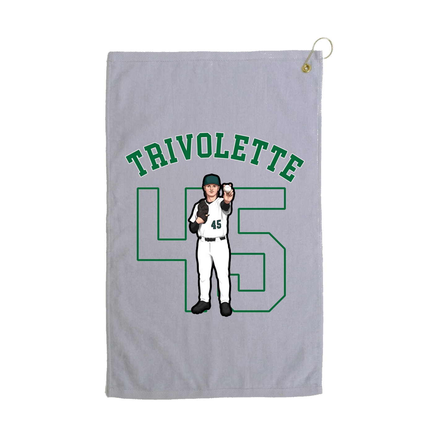 Golf Towel — Shirsey Arch in Grey
