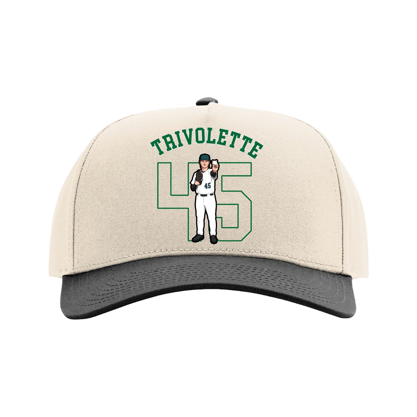 Full Fabric Five-Panel Champ Cap