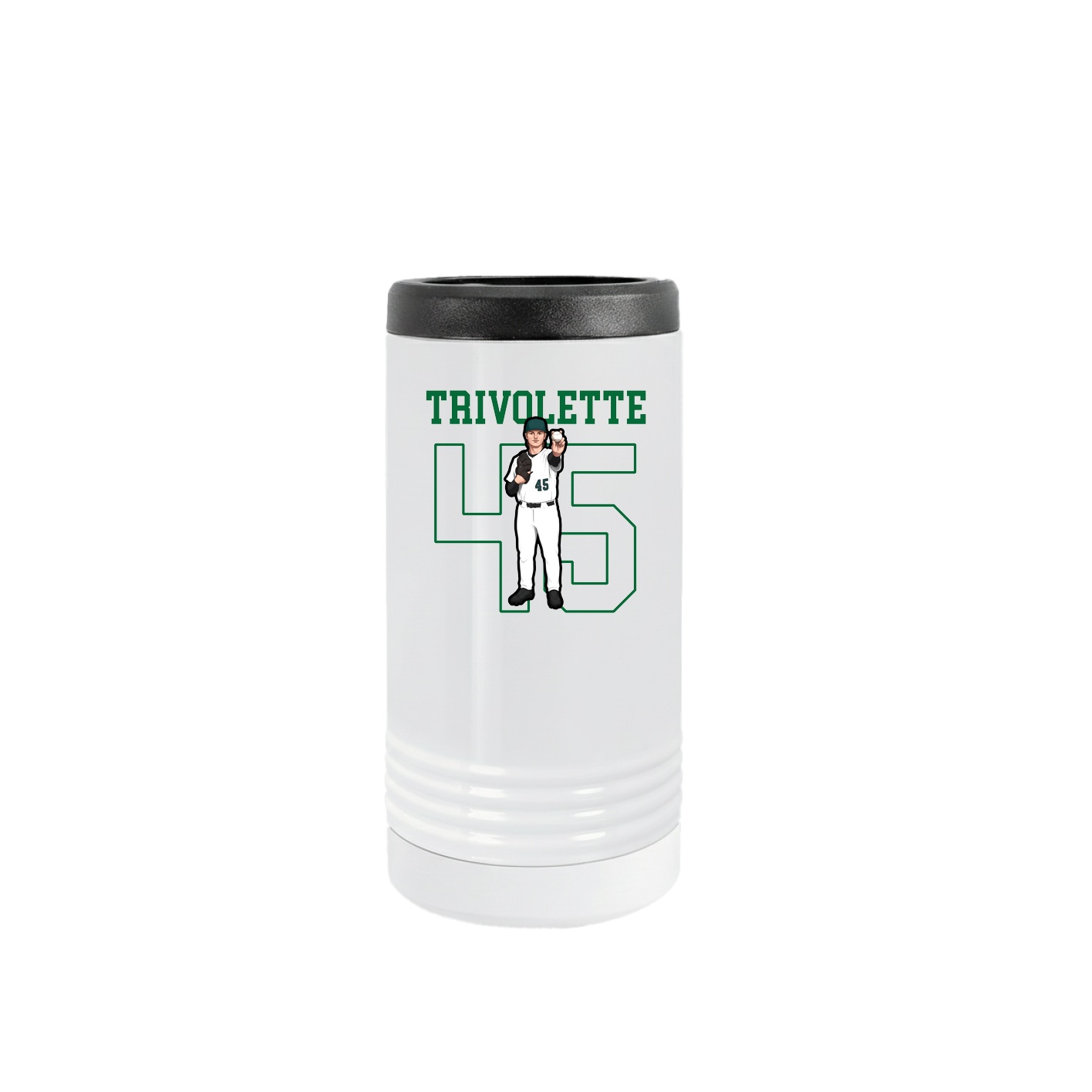 Slim Beverage Holder — Shirsey in White