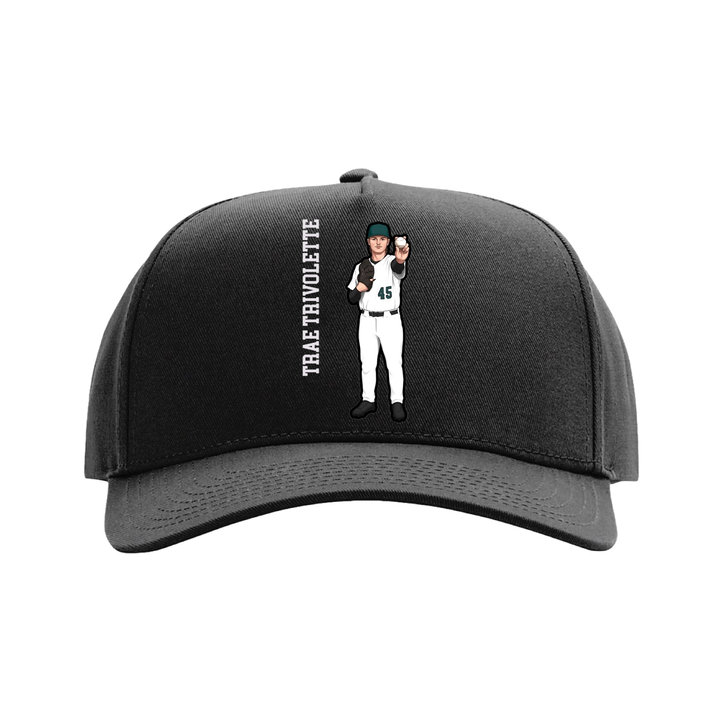 Full Fabric Five-Panel Champ Cap