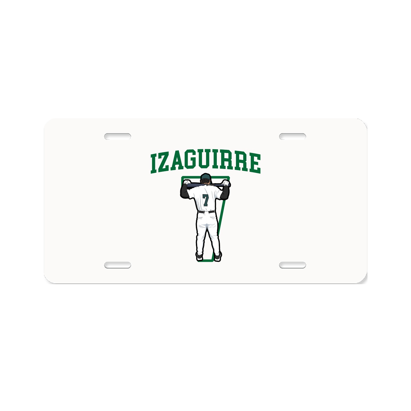 License Plate — Shirsey in Classic