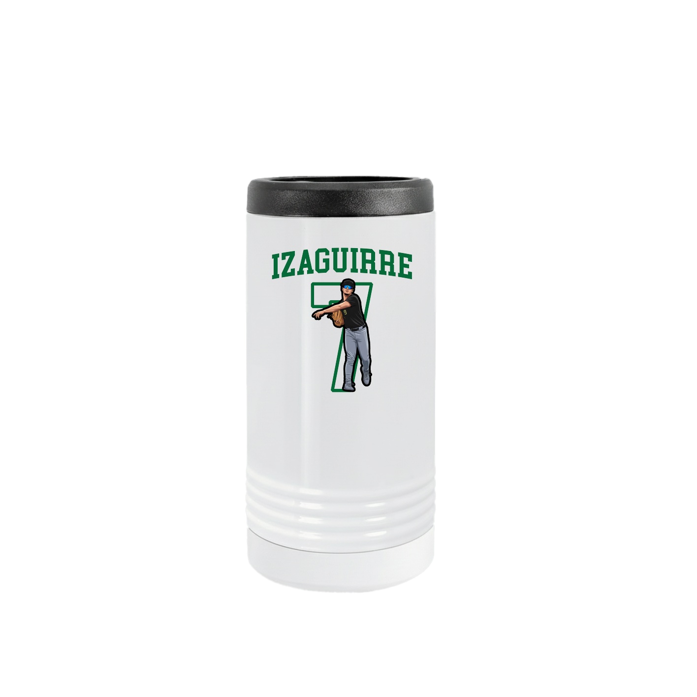 Slim Beverage Holder — Shirsey in White