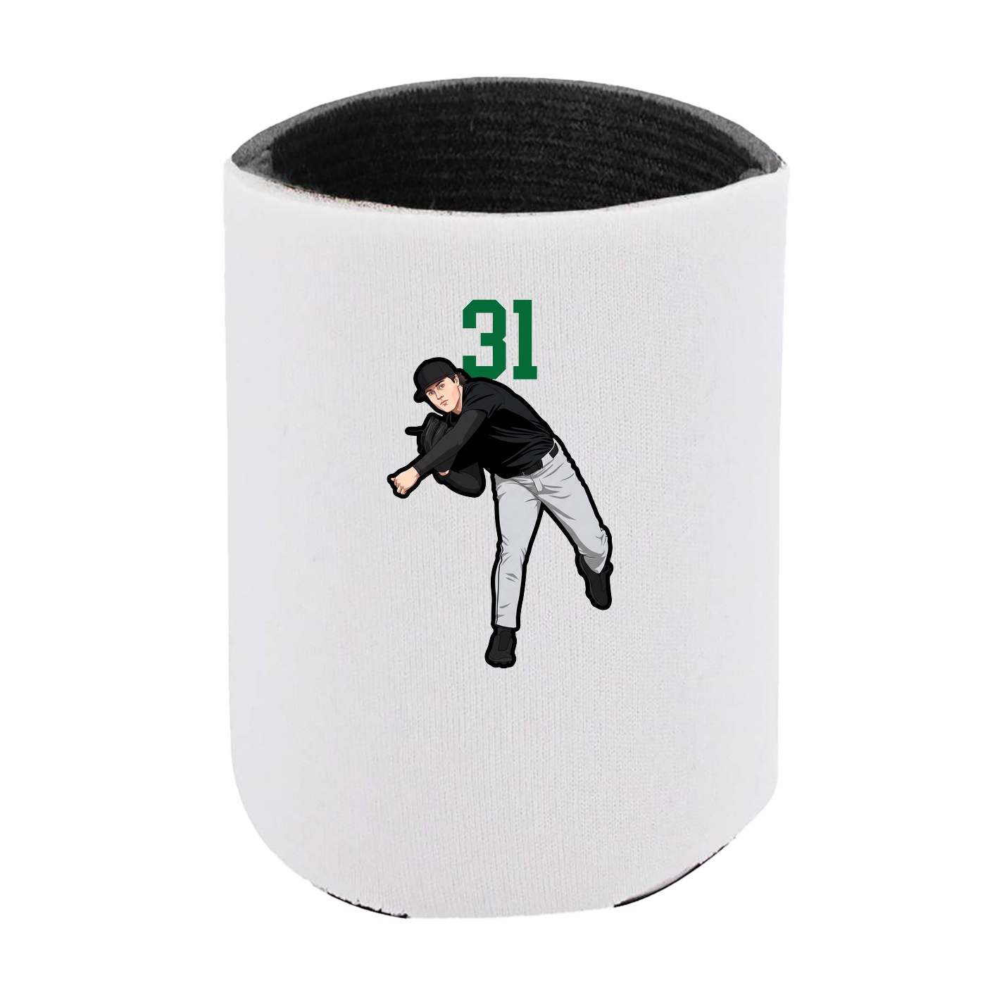 Can Holder — Number Top in White