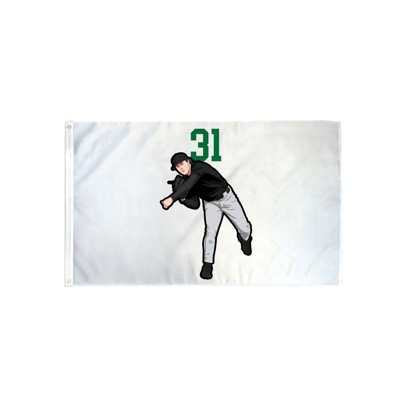 3x5 Flag — Number Top in Classic