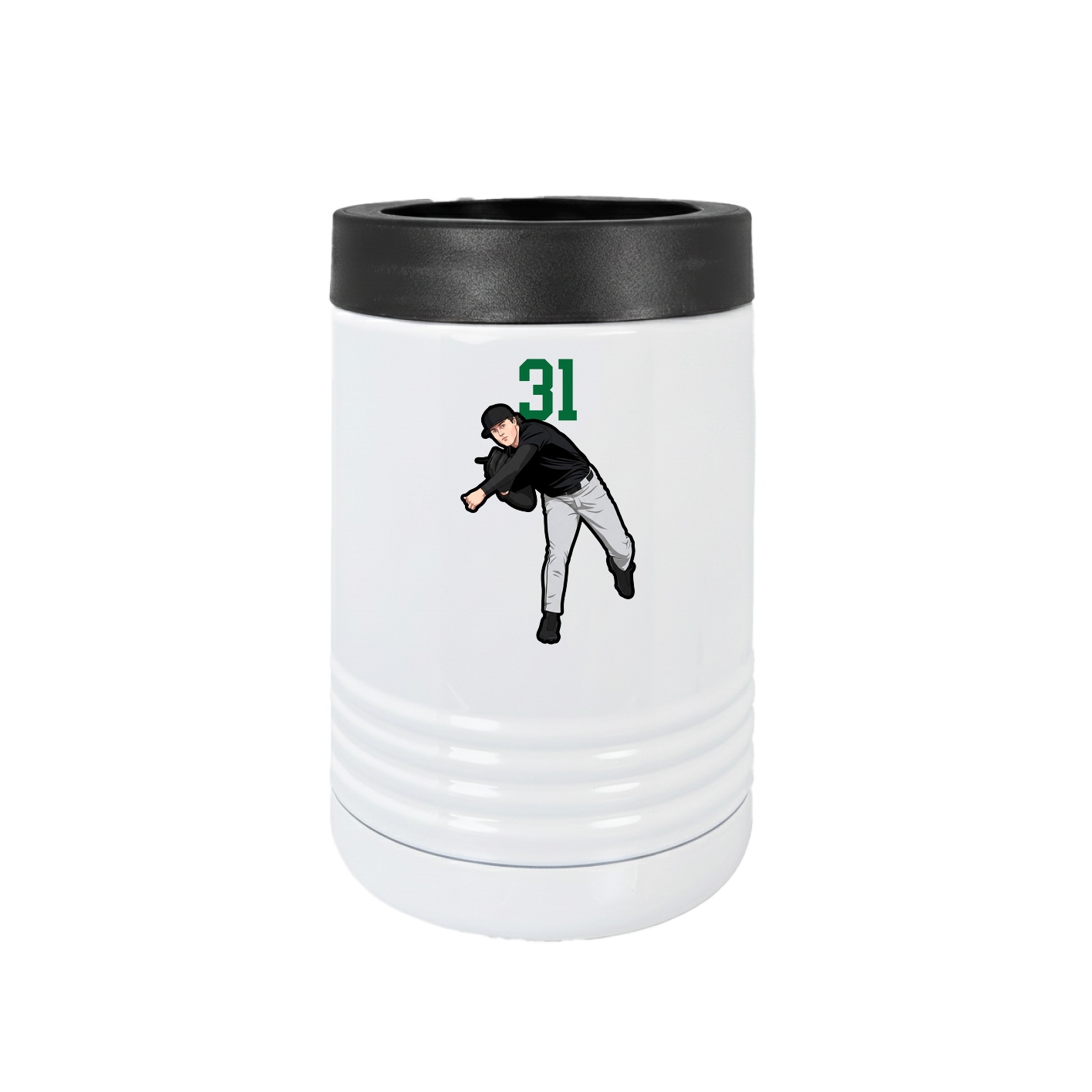 Beverage Holder — Number Top in White
