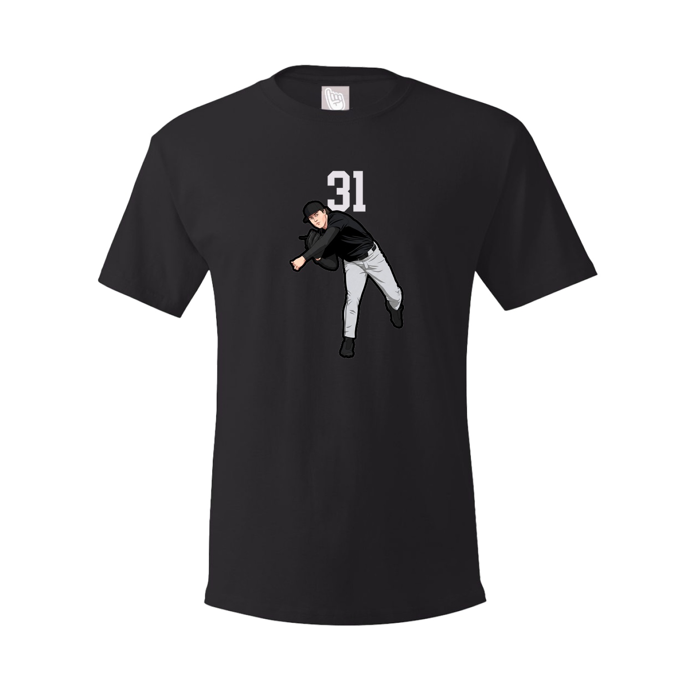 Tee — Number Top in Black