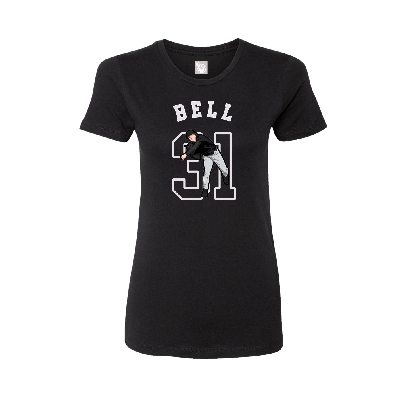 Womens Tee — Shirsey Arch in Black