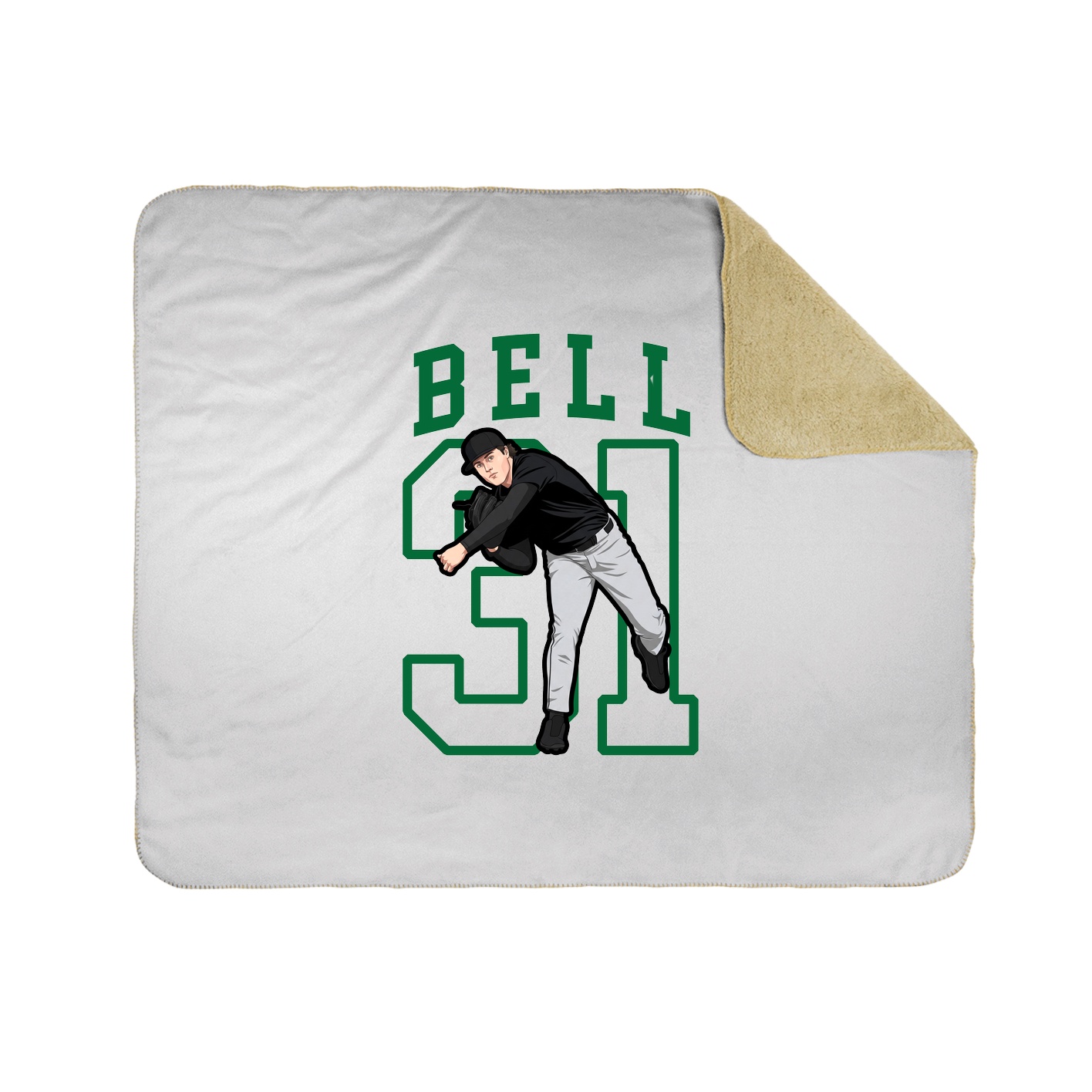 50x60 Sherpa Lined Throw Blanket