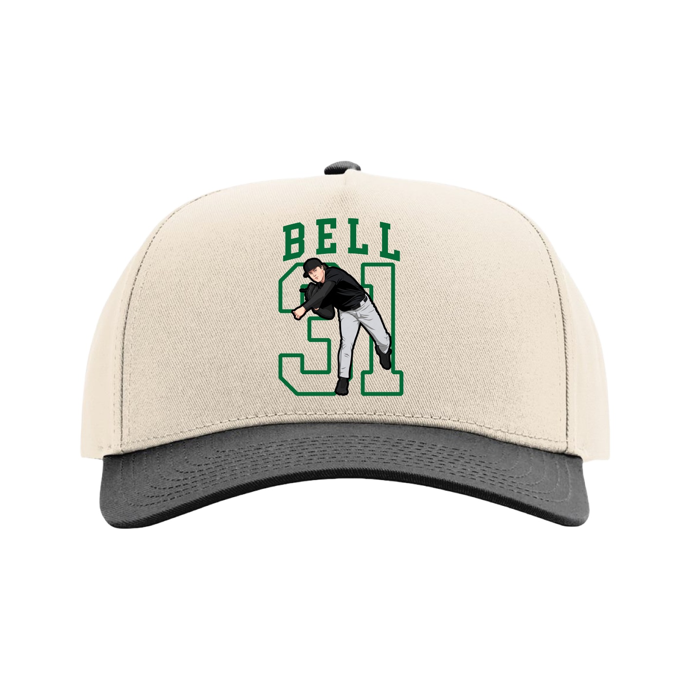 Full Fabric Five-Panel Champ Cap