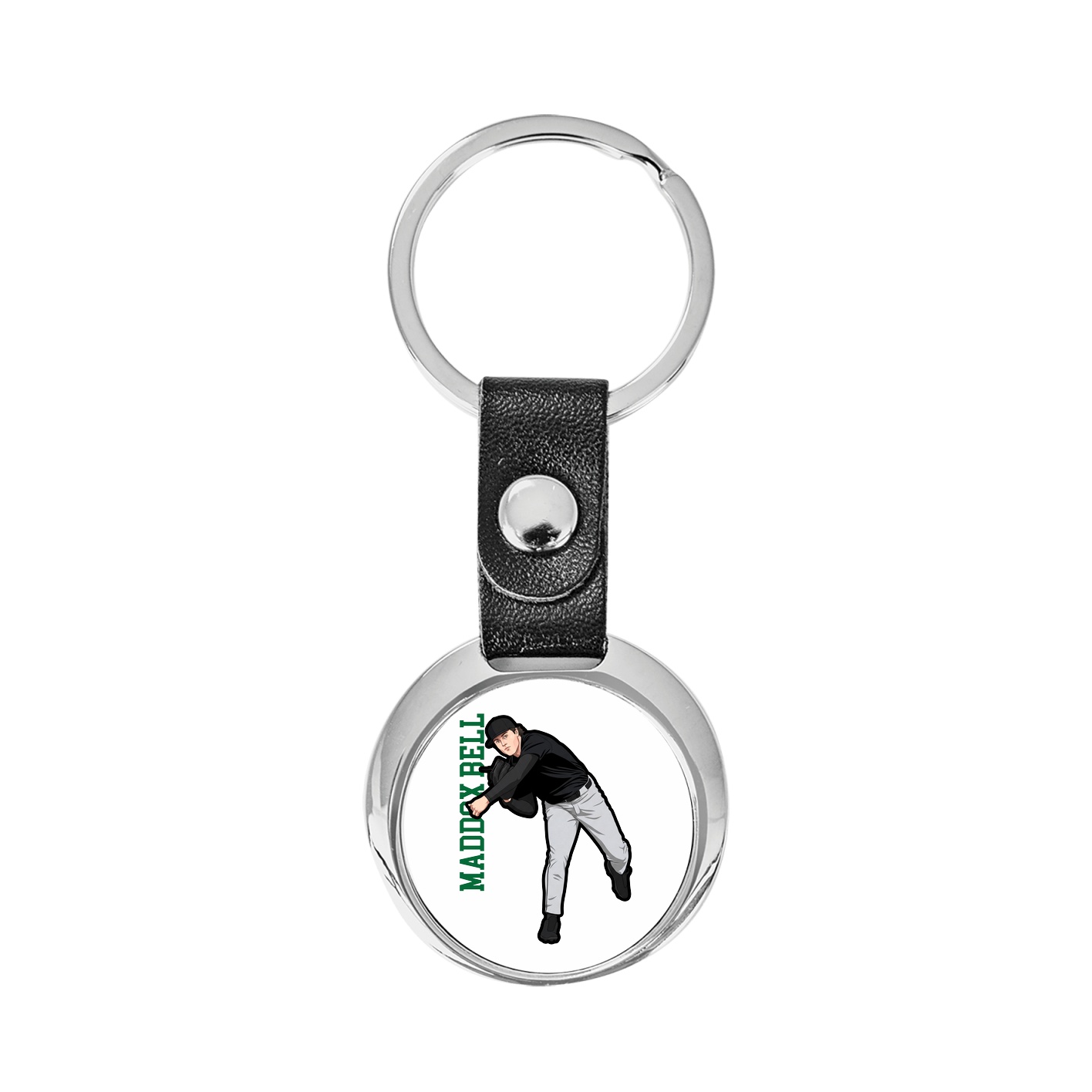 Key Chain — Name Vertical in Classic