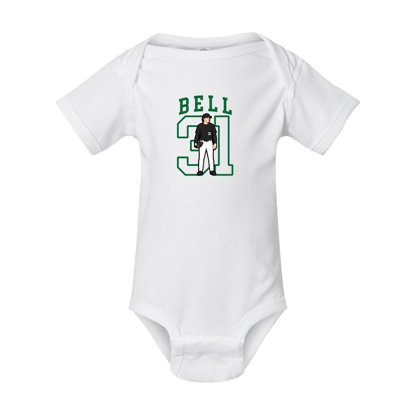 Baby Onesie — Shirsey in White