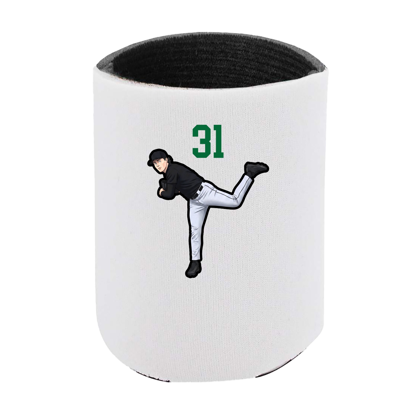 Can Holder — Number Top in White