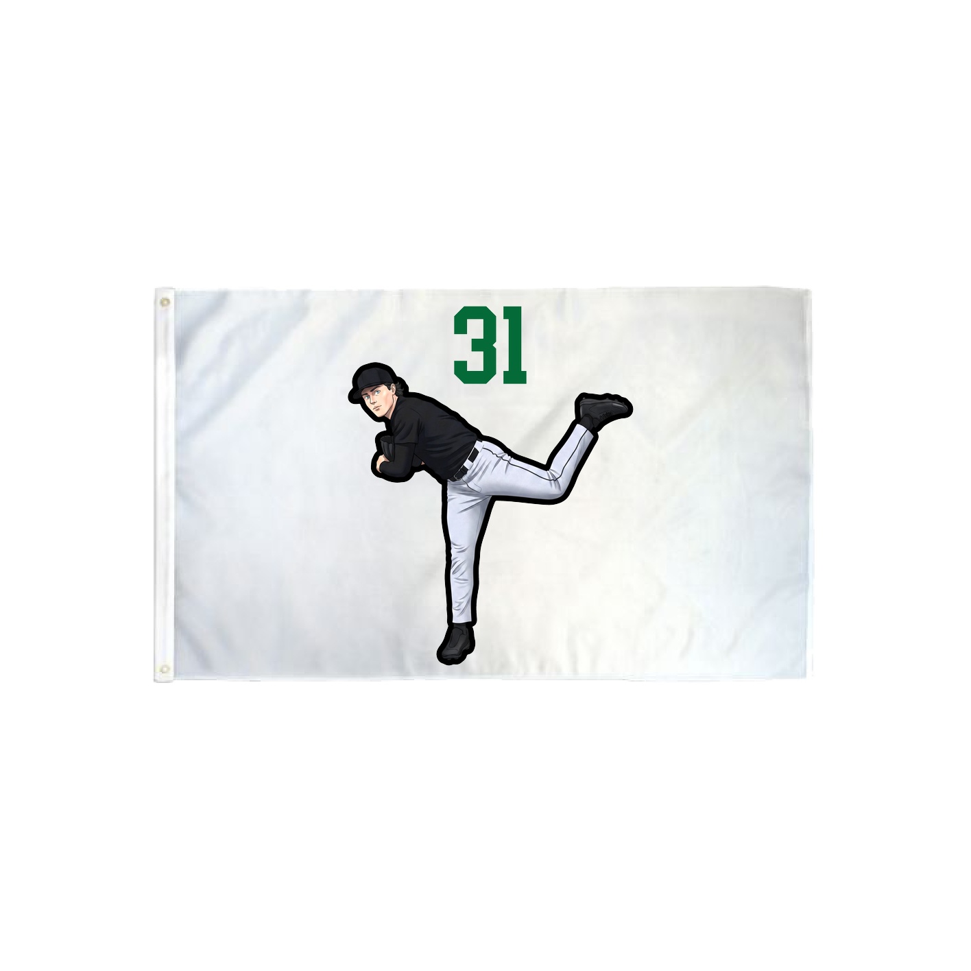 3x5 Flag — Number Top in Classic