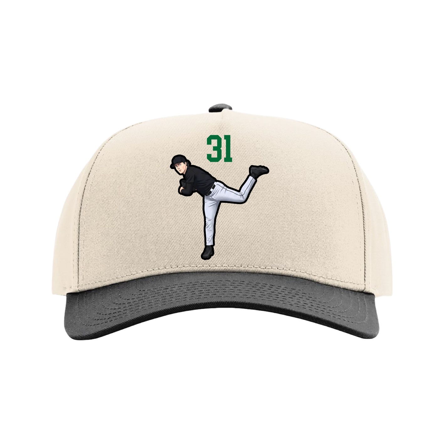 Full Fabric Five-Panel Champ Cap