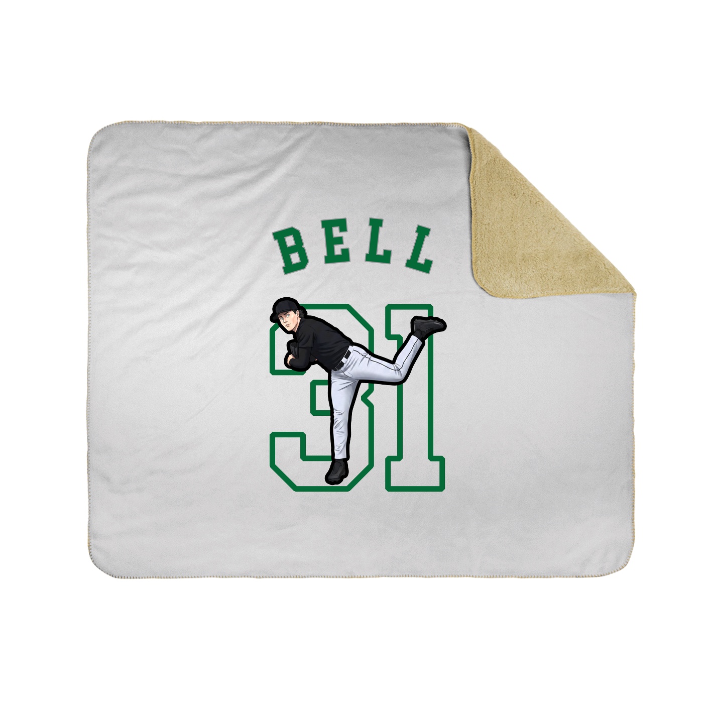 Throw Blanket — Shirsey Arch in White
