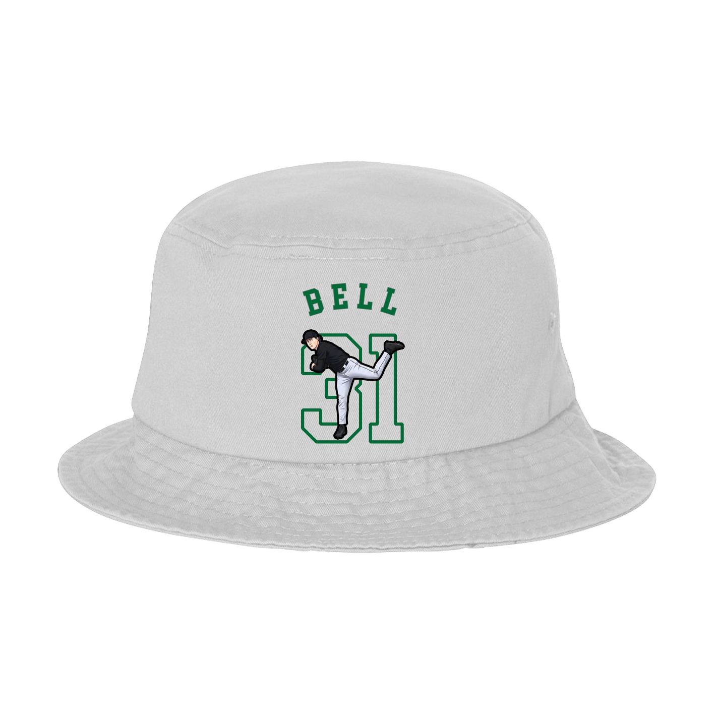 Bucket Cap — Shirsey Arch in White