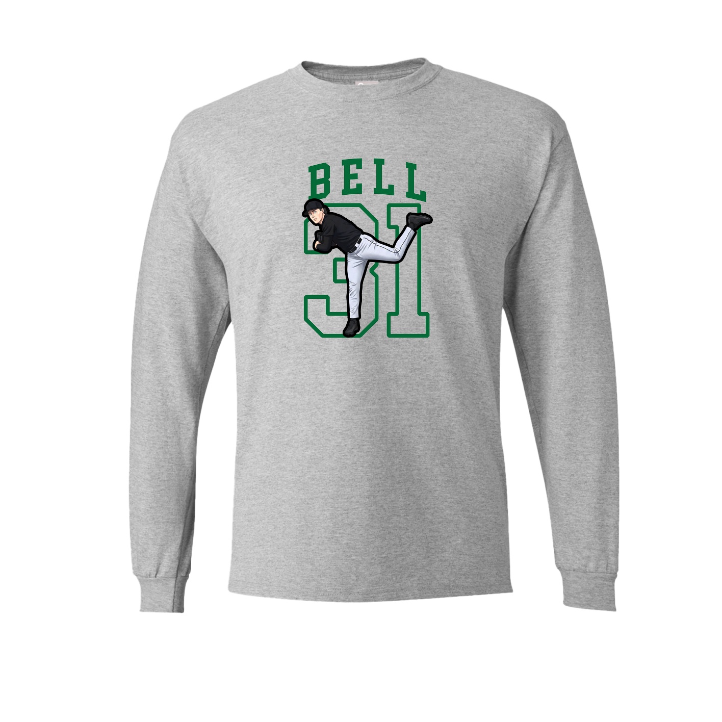 Long Sleeve Tee — Shirsey in Grey