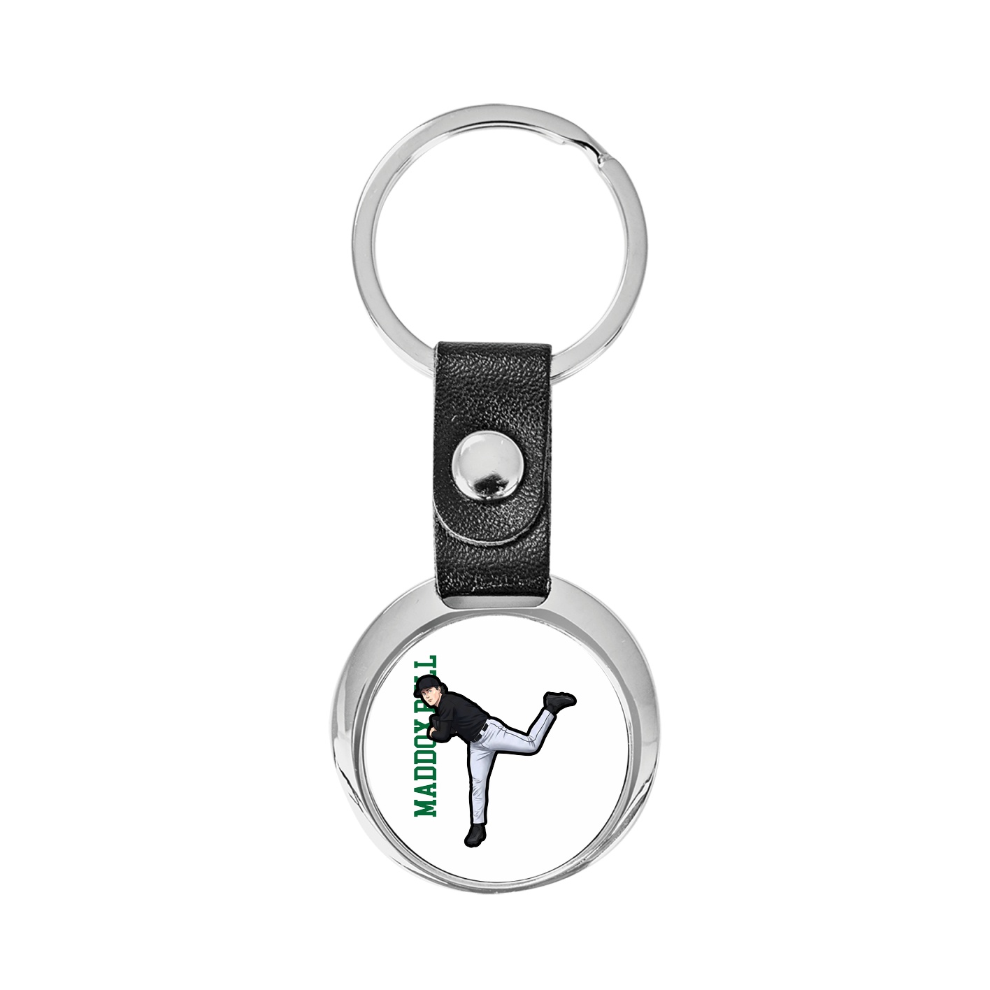 Key Chain — Name Vertical in Classic