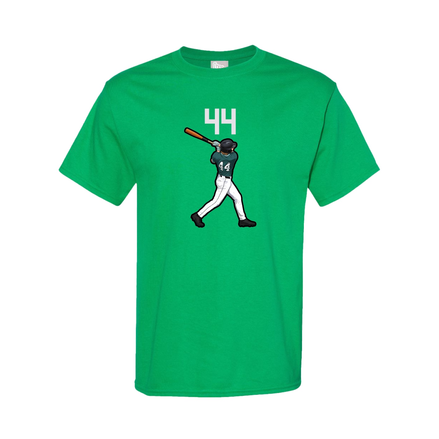 Tee — Number Top in Green