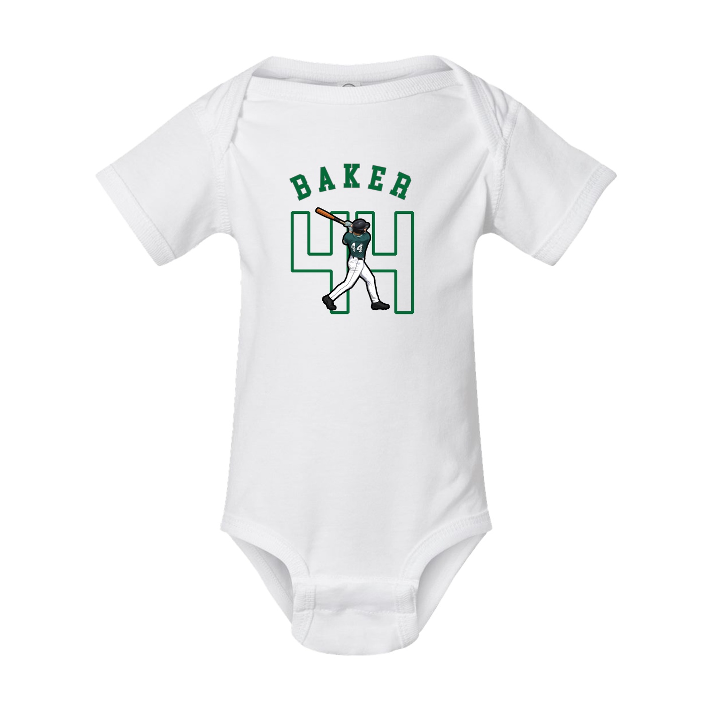 Baby Onesie — Shirsey Arch in White