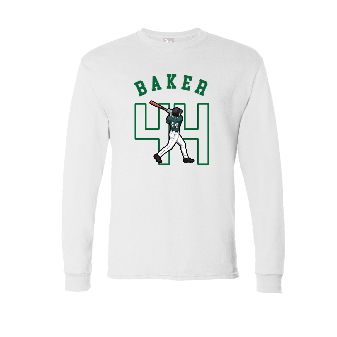 Long Sleeve Tee — Shirsey Arch in White