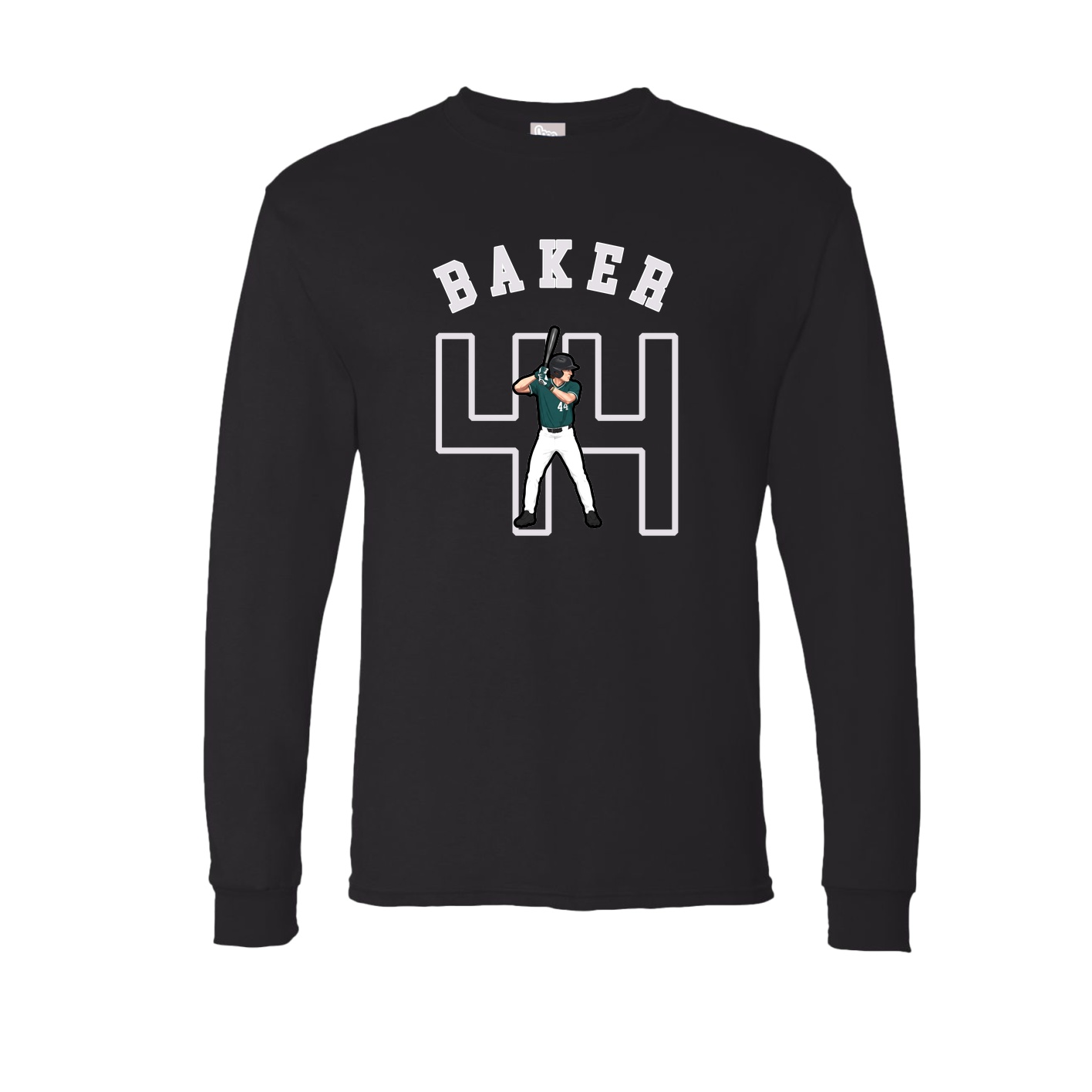 Long Sleeve Tee — Shirsey Arch in Black