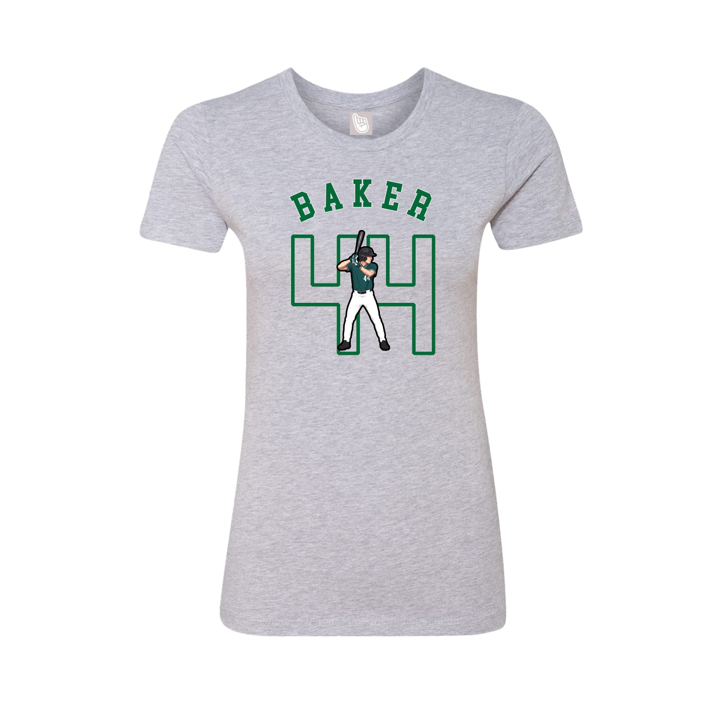 Womens Tee — Shirsey Arch in Grey