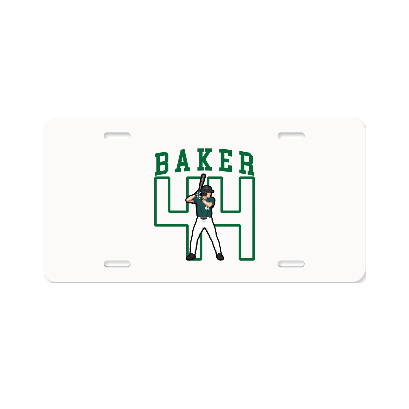 Aluminum License Plate